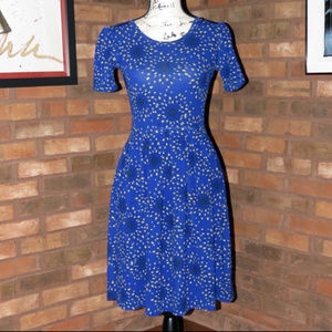LULAROE Amelia Dress - Rare Print - Size XS